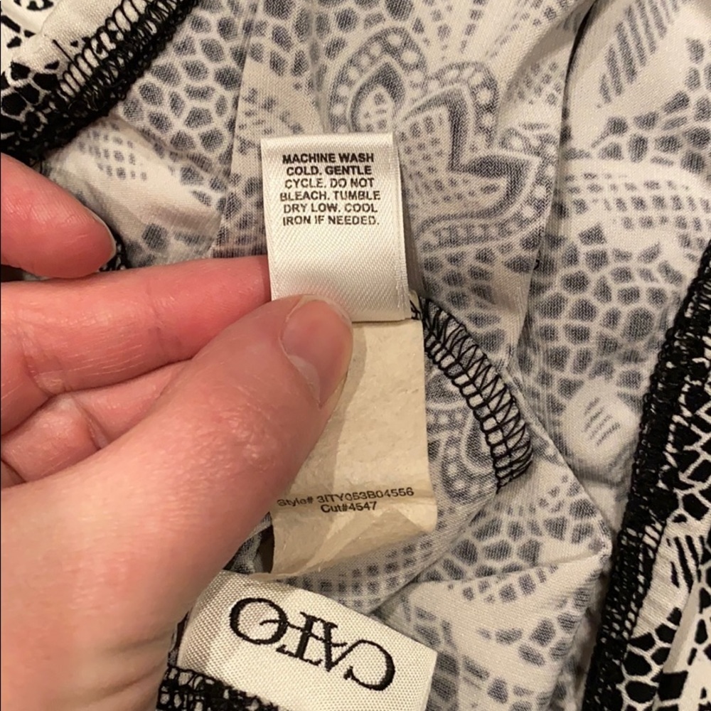 Cato Floral A-Line Knee Length Skirt - Picture 5 of 6